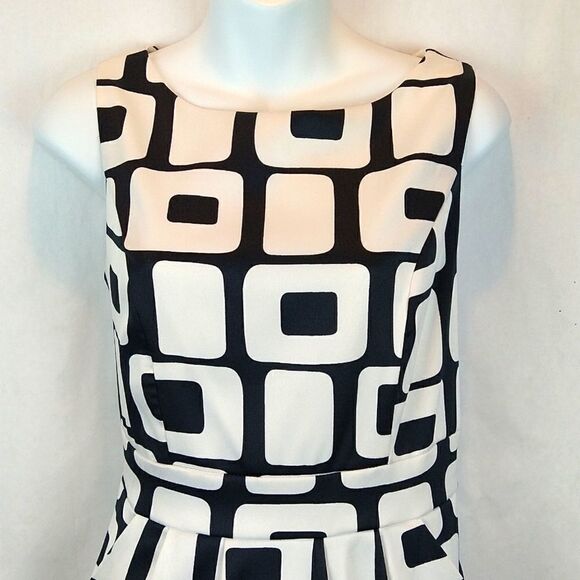 XOXO bold black and white party dress size 11 - Picture 3 of 11